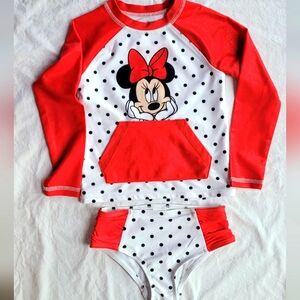 Toddler Minnie Mouse Tankini sz 4t